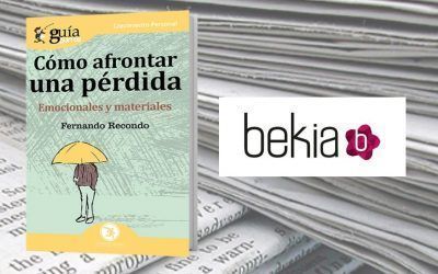 El portal web de información Bekia.es ha reseñado este libro para aprender a superar un duelo